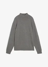 Rollkragenpullover aus reiner Baumwolle, bonprix