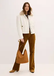 Winterjacke in Wolloptik, bonprix