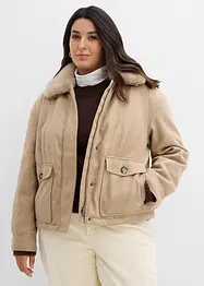 Veste d’hiver aspect laine, bonprix