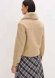 Veste d’hiver aspect laine, bonprix