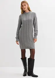 Strickkleid aus reiner Baumwolle, bonprix