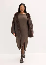 Veste effet peau retournée, bonprix