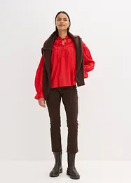 Schlupfbluse aus feinem Viskose-Mix, bonprix