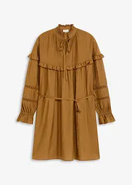 Robe courte en fine viscose mélangée, bonprix