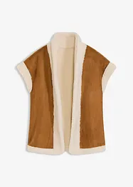 Gilet sans manches en sherpa, bonprix