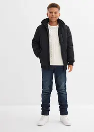 Grobstrick-Pullover aus reiner Baumwolle, bonprix