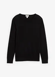 Feinstrickpullover mit edler Merinowolle, bonprix
