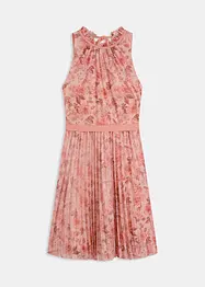 Minikleid aus feinem Tüll mit Plissee, bonprix