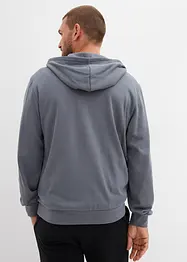 Kapuzen-Sweatjacke mit Reißverschluss, bonprix