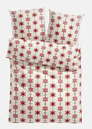 Bettwäsche mit Schneeflocken, bonprix