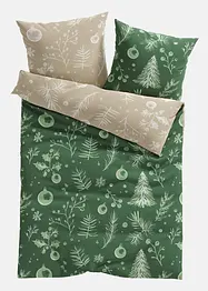 Wendebettwäsche mit floralem Weihnachtsmuster, bonprix