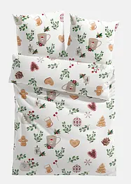 Bettwäsche mit Weihnachtsgebäck, bonprix