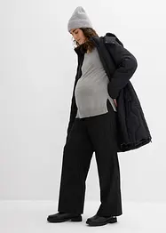 Pull de grossesse 3-en-1 en maille de coton avec top d’allaitement, bonprix