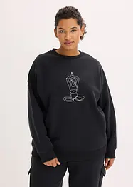 Thermo Oversized Funktions-Sweatshirt, schnelltrocknend, bonprix