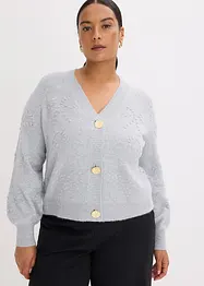 Gilet en maille ajourée, bonprix