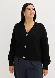 Ajour-Strickjacke, bonprix
