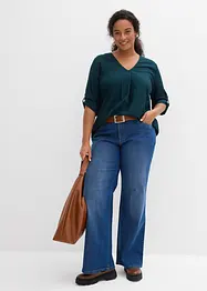 Blouse ample en viscose fluide, bonprix