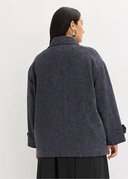 Caban long, aspect laine, bonprix
