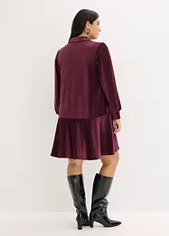 Robe courte en velours côtelé, bonprix