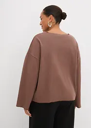 Langarmshirt aus Rippware, bonprix