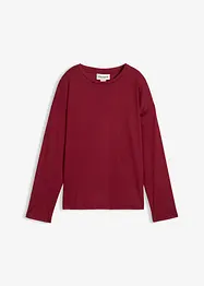 T-shirt manches longues contenant de la soie, bonprix