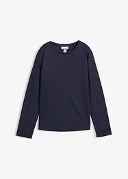 Langarmshirt mit Seidenanteil, bonprix