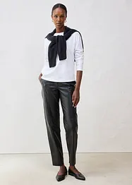 Langarmshirt mit Seidenanteil, bonprix