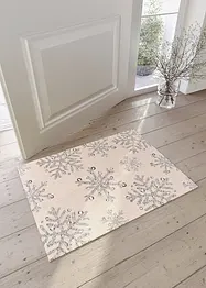 Fußmatte mit Schneeflocken- Design, bonprix