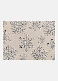 Fußmatte mit Schneeflocken- Design, bonprix