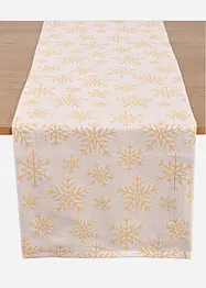 Jacquard Tischläufer aus Bio Baumwolle, bonprix