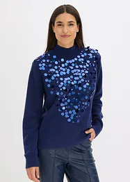 Pull à sequins, bonprix