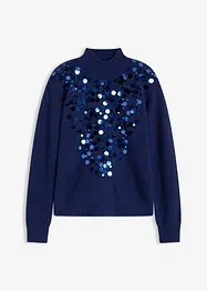 Pull à sequins, bonprix