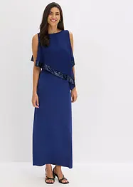 Robe en jersey à sequins, bonprix