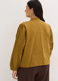Chemisier en coton avec broderies anglaises, bonprix