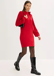 Strickkleid mit Schleife aus softem Viskose-Mix, bonprix