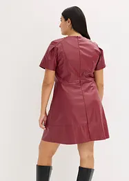 Robe courte enduite, bonprix