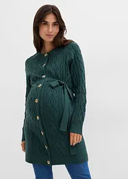 Gilet long en maille pour la grossesse, bonprix
