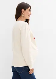 Sweat-shirt doux pour la grossesse et l’allaitement, bonprix