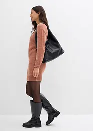 Oversize-Kleid in Strick, bonprix