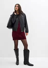 Oversize-Kleid in Strick, bonprix