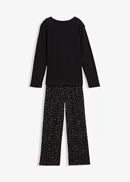 Pyjama doux à imprimé brillant, bonprix