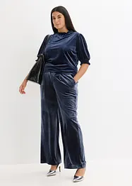 Shirt aus softem Samt, bonprix
