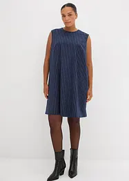 Nadelstreifen Minikleid aus Viskose-Mix, bonprix
