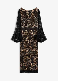 Spitzenkleid mit Satin-Einsatz, bonprix