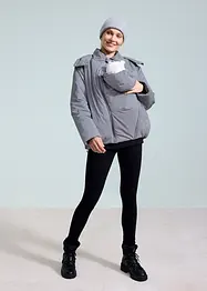 3-in-1 Reflektierende Umstandsjacke mit Trage- und Schwangerschaftseinsatz, bonprix