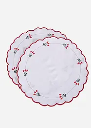 Tischset aus Bio Baumwolle (2er Pack), bonprix