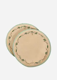 Tischsets aus Bio Baumwolle (2er Pack), bonprix