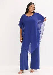 Overall mit Überwurf aus feinem Chiffon, bonprix