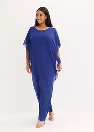 Overall mit Überwurf aus feinem Chiffon, bonprix