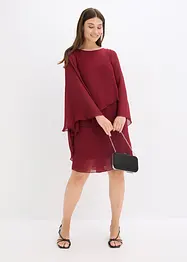 Minikleid aus feinem Chiffon, bonprix